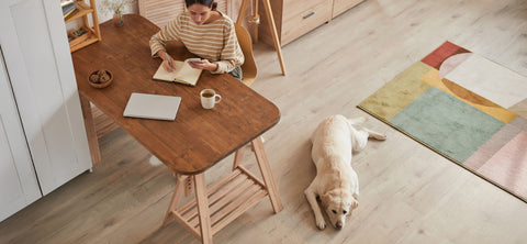 VINYLBÖDEN AUS OLPE