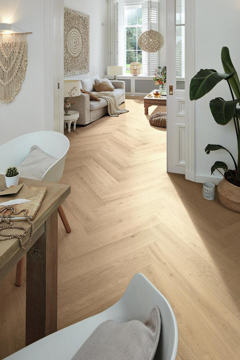MEISTER PARKETT LONGLIFE PS 500 EICHE AUTHENTIC CREMEWEISS 9021 - WEAREFLOOR