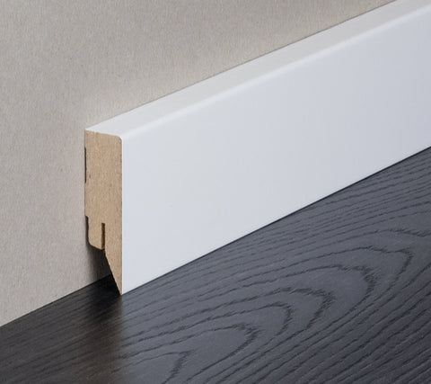 Sockelleiste MDF Grundierfolie Topline RAL9016 - wearefloor