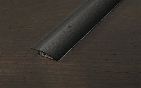 Anpassungsprofil PROCOVER Designfloor Alu 0-9mm eloxiert Schwarz matt - wearefloor