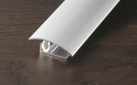 Anpassungsprofil PROVARIOclip Universal Alu 2-18mm eloxiert Silber gebürstet - wearefloor