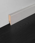 Sockelleiste MDF Grundierfolie Topline Stahl gebürstet - wearefloor
